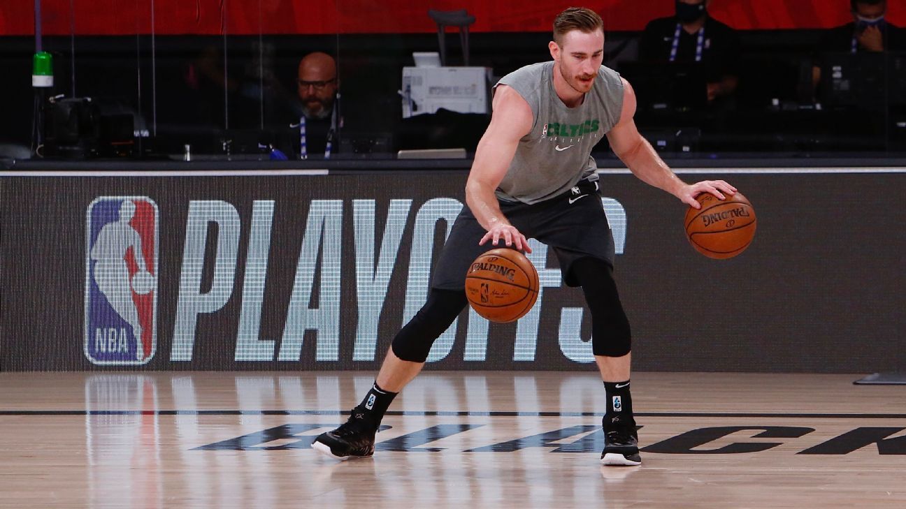 Celtics list Hayward as questionable for Game 3