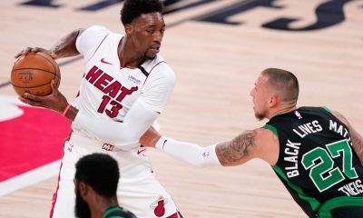 Heat's Adebayo shoulders blame for loss to Celts