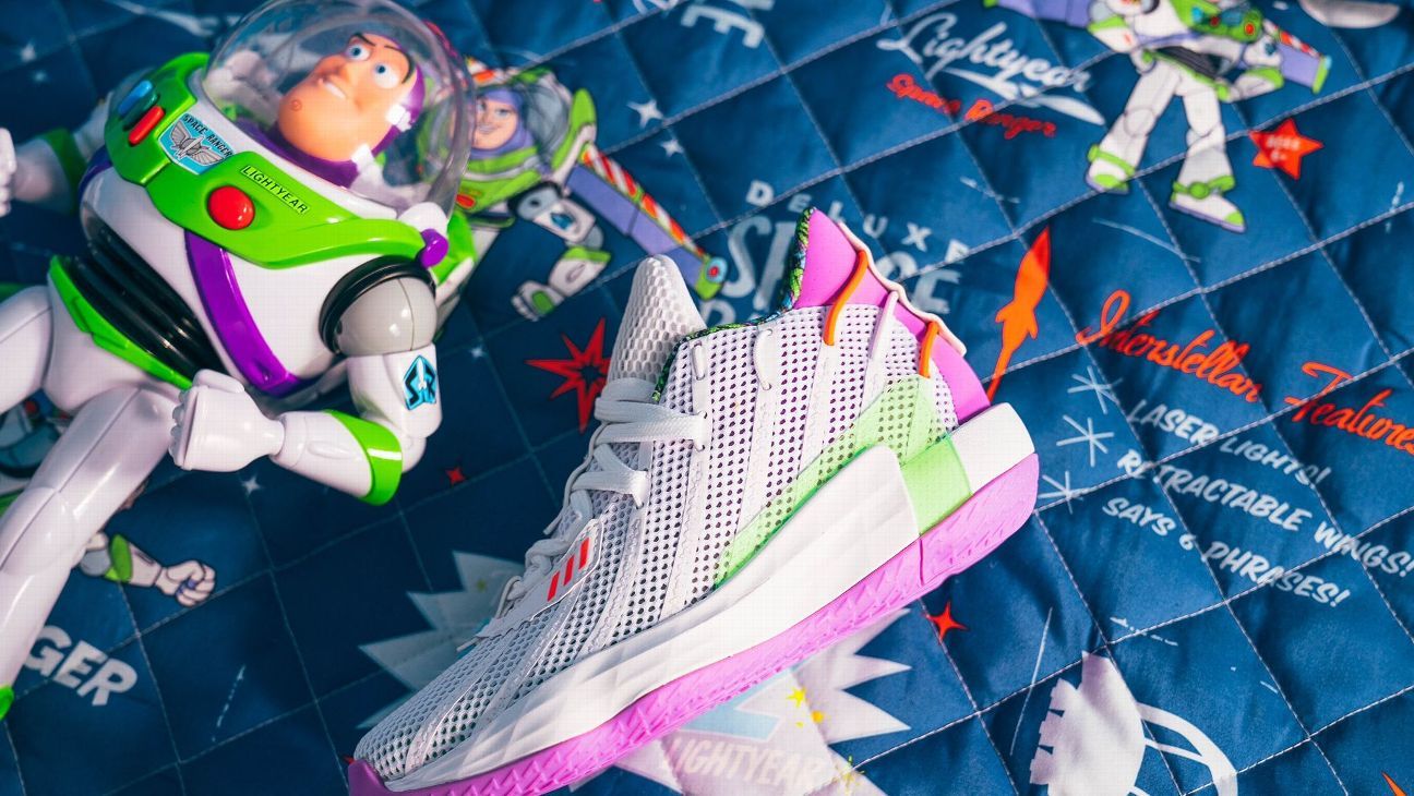 To infinity and a sneaker app: Damian Lillard debuts Buzz Lightyear sneakers