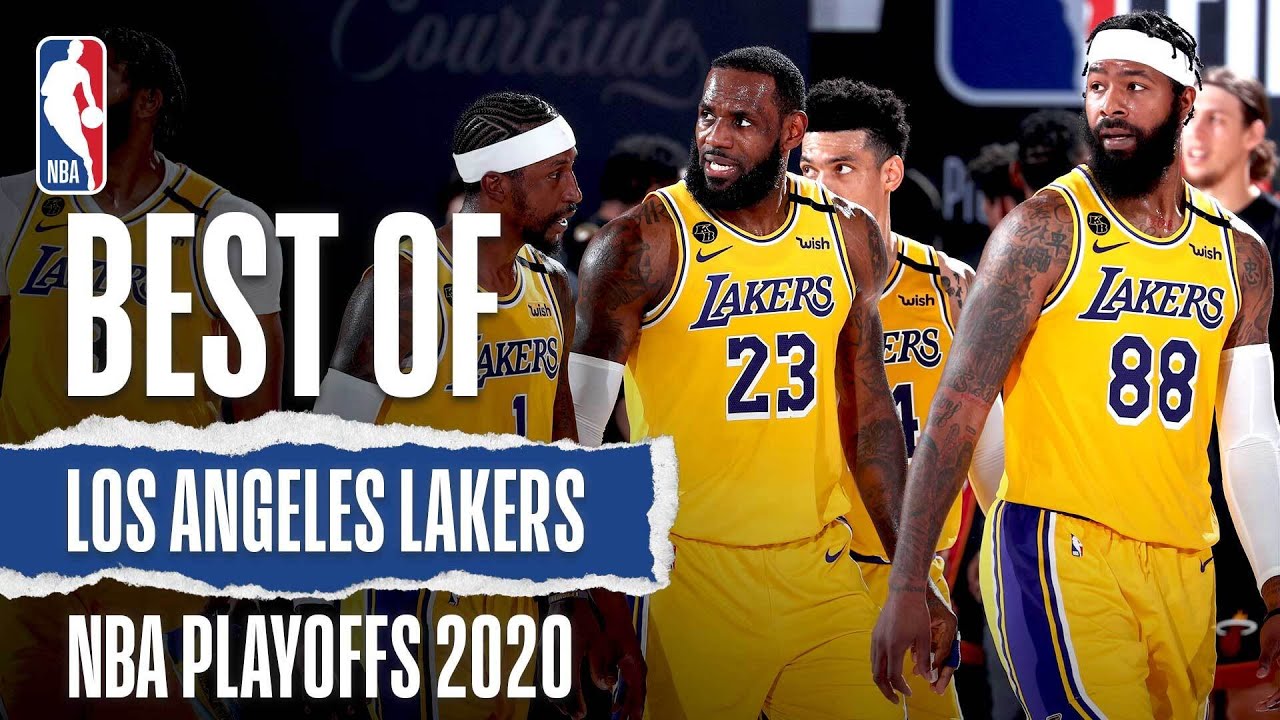 The Lakers' Best Plays From The 2020 NBAPlayoffs 🏆