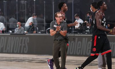 From afar, watching Game 5 of the Finals with Nick Nurse