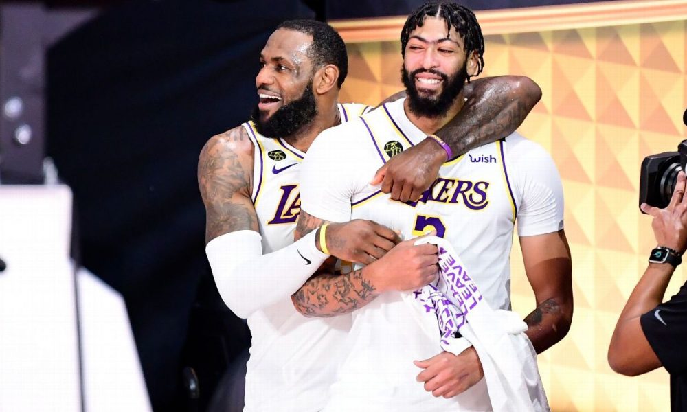 Lakers dominate Heat for first NBA title in a decade