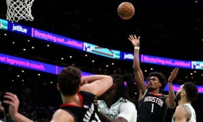 'I feel like Kobe': Rockets' Thompson silences C's