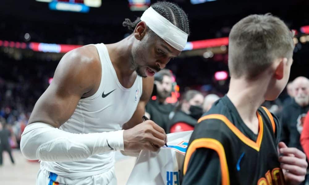 'Anything for you': Shai Gilgeous-Alexander gifts jersey to fan celebrating 12th birthday