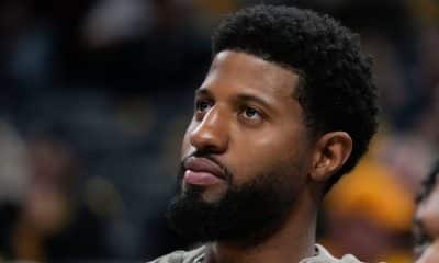 Sixers say George has tendon damage to finger