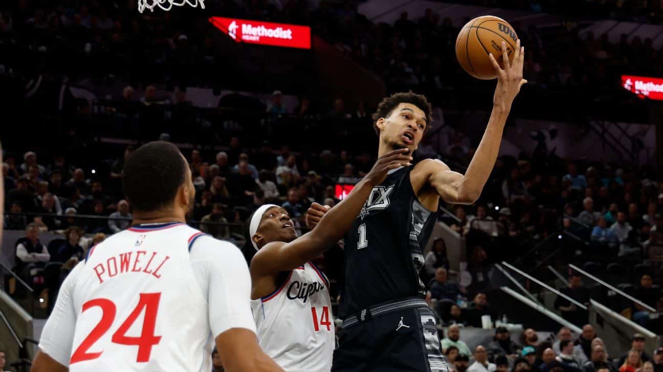 Wemby fed up with shoves, 'unfair' lack of calls