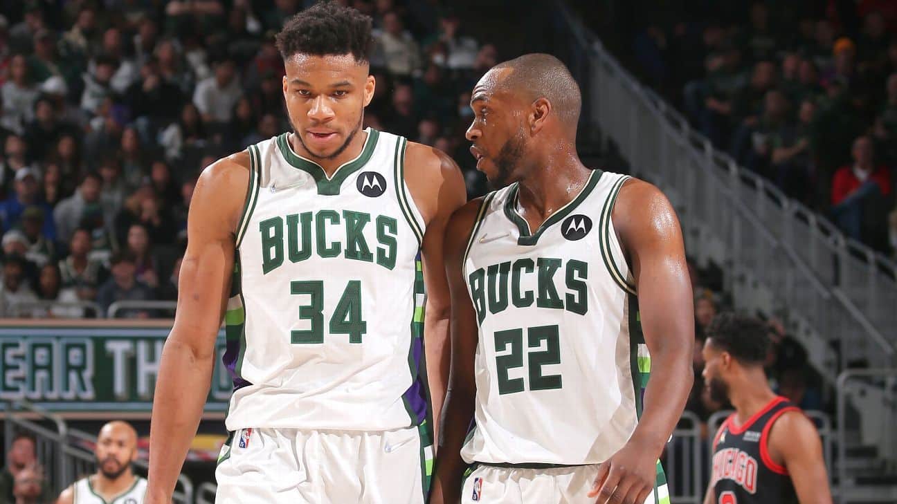 Bucks' Giannis, Lillard, Middleton out vs. OKC