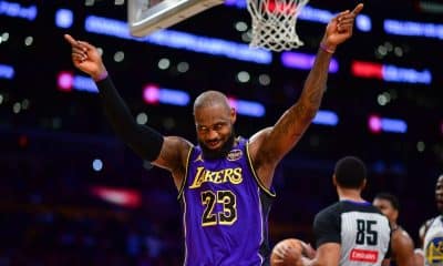 At 40, LeBron passes MJ as oldest to score 40