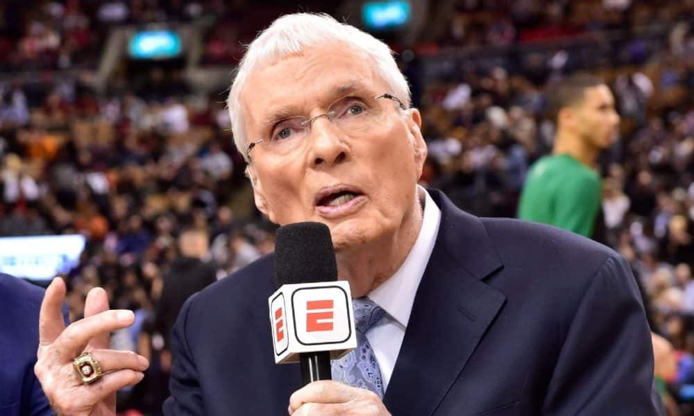 Brown, 91, prepares to broadcast final NBA game