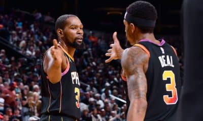 Injuries keep Suns' Durant, Beal out against Jazz