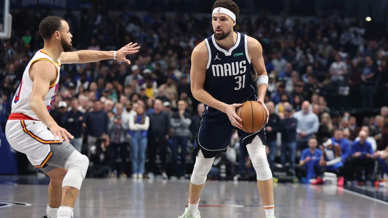 Kyrie, Klay among 8 injured Mavs out vs. Heat