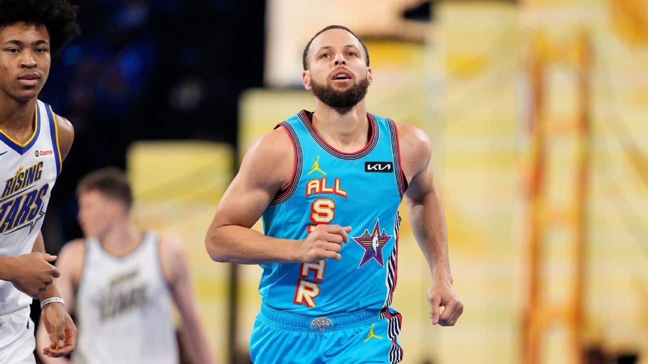 Curry leads OGs to win, captures 2nd ASG MVP