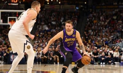 'Locked in' Luka explodes as Lakers win in Denver