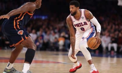76ers' George: Podcast on pause 'to focus on here'