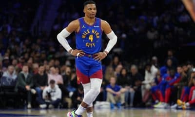 Nuggets snap skid but see Westbrook exit early