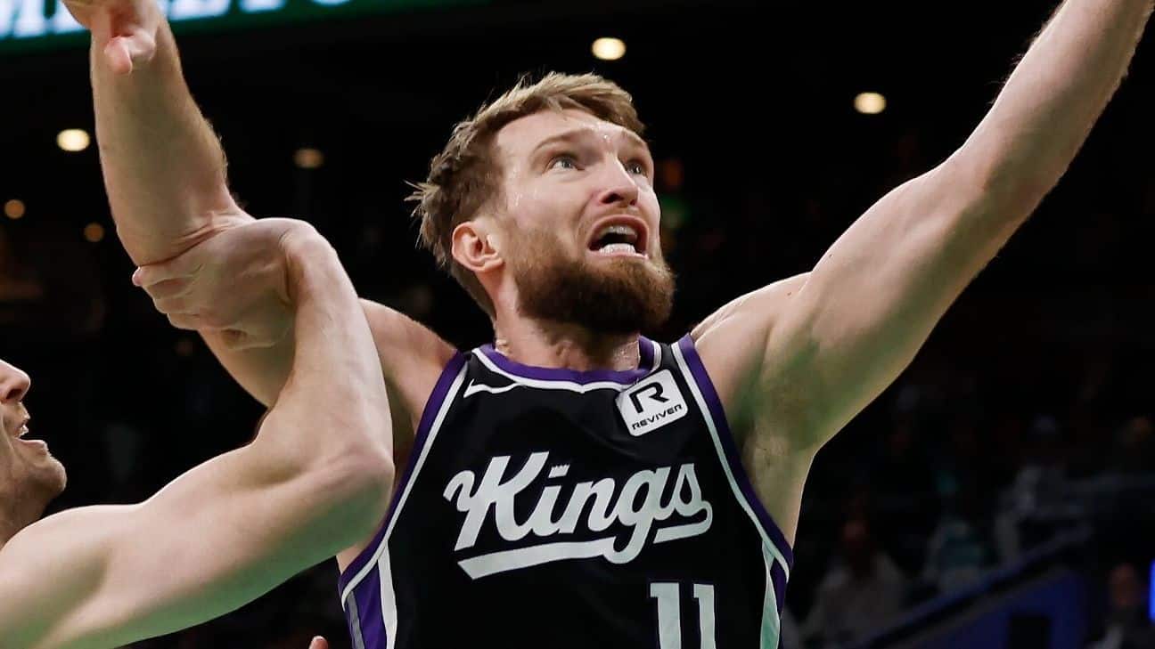 Sacramento's Sabonis exits after injuring hammy