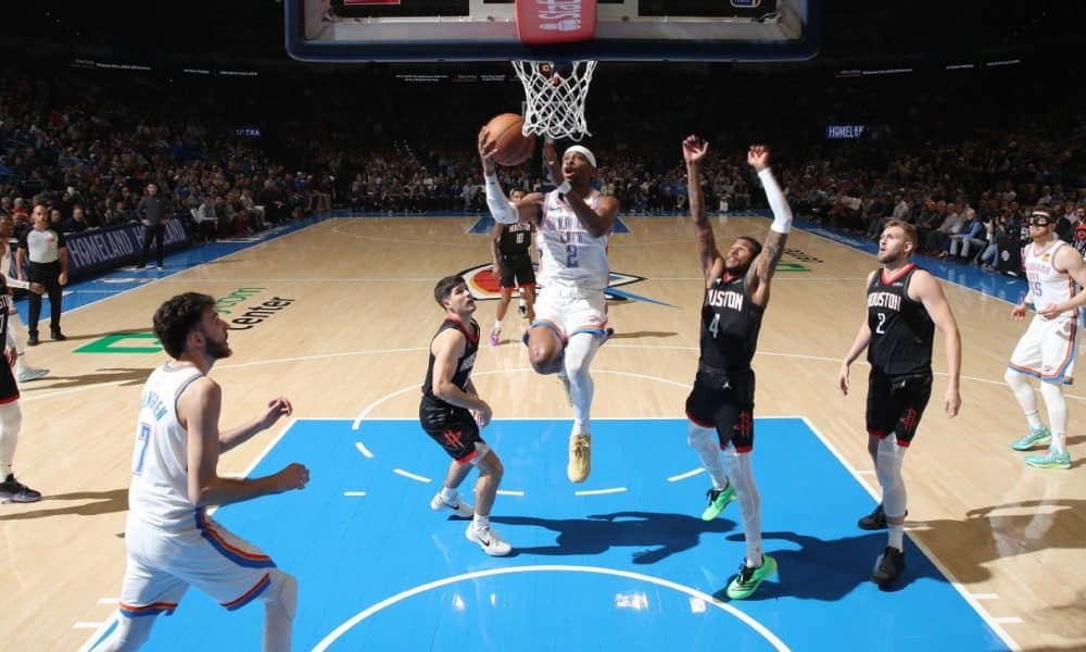 SGA powers OKC to 50th win with latest 50-piece