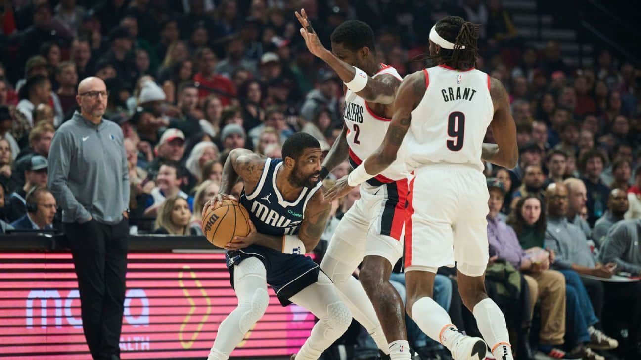 Kyrie Irving's season-ending injury further complicates the West play-in picture