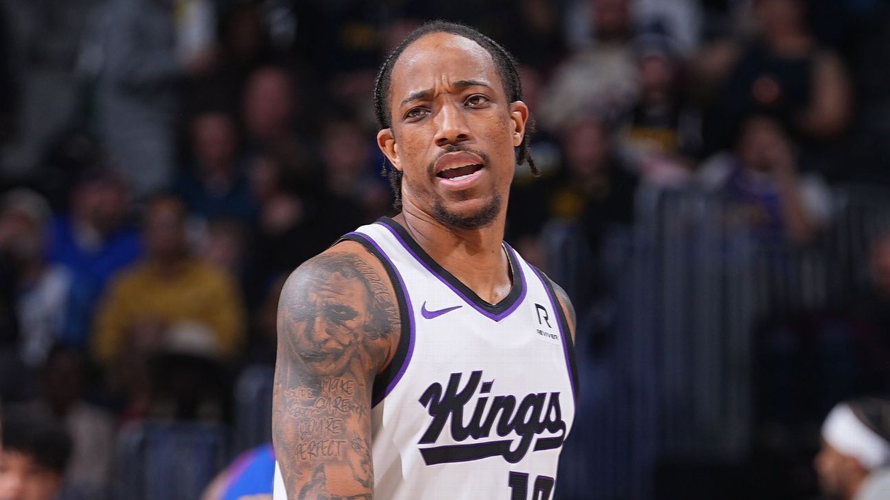 Kings' DeRozan fined $25K for criticizing officials