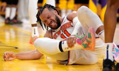 Knicks say Brunson (ankle) out at least 2 weeks