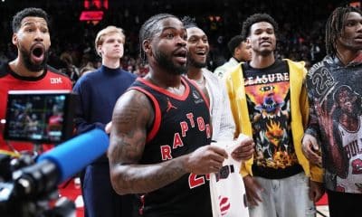 Raps' Shead sees game-winning shot waved off