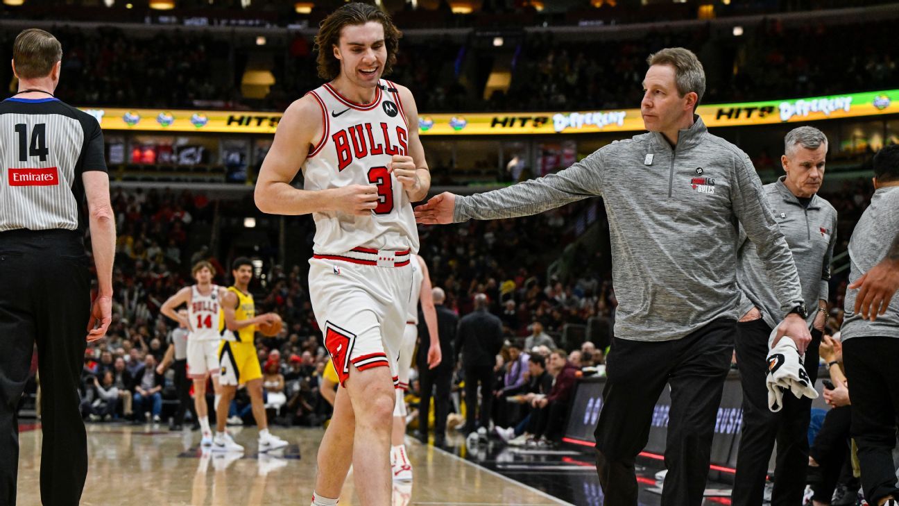 Giddey's big night for Bulls ends in sprained ankle