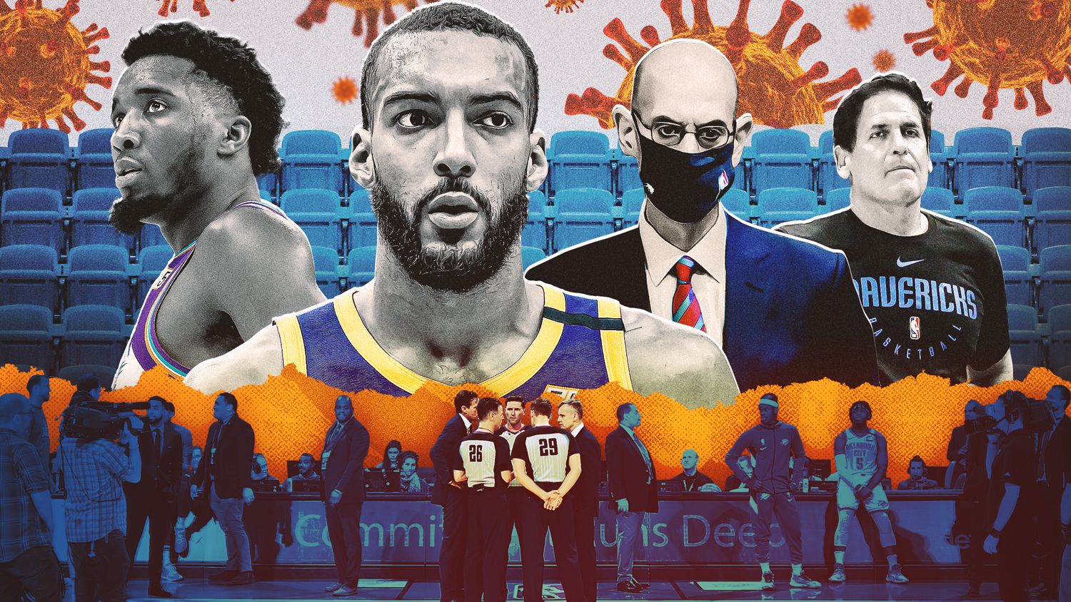 'He's got it': An oral history of the NBA's COVID-19 shutdown -- and how it changed sports forever