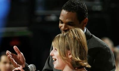 Maurice Cheeks reunites with Trail Blazers national anthem singer he aided
