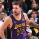 Luka Doncic, Jericho Sims dazzle in thrilling Lakers-Bucks first half