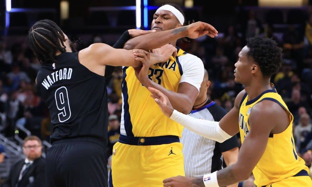 Nets' Watford, Pacers' Turner fined for altercation