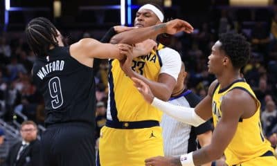 Nets' Watford, Pacers' Turner fined for altercation