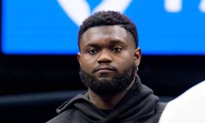Zion (back) to miss Sunday's game vs. Pistons
