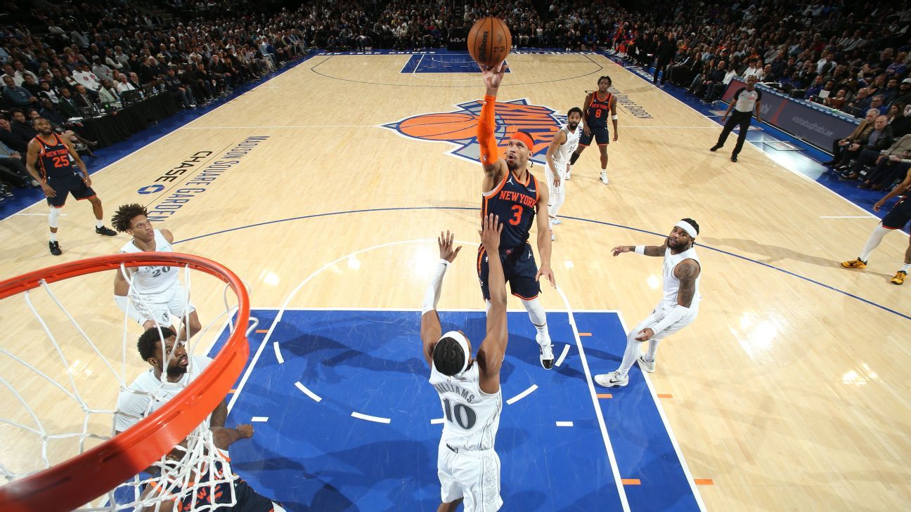 Hart, KAT make triple-double history for Knicks
