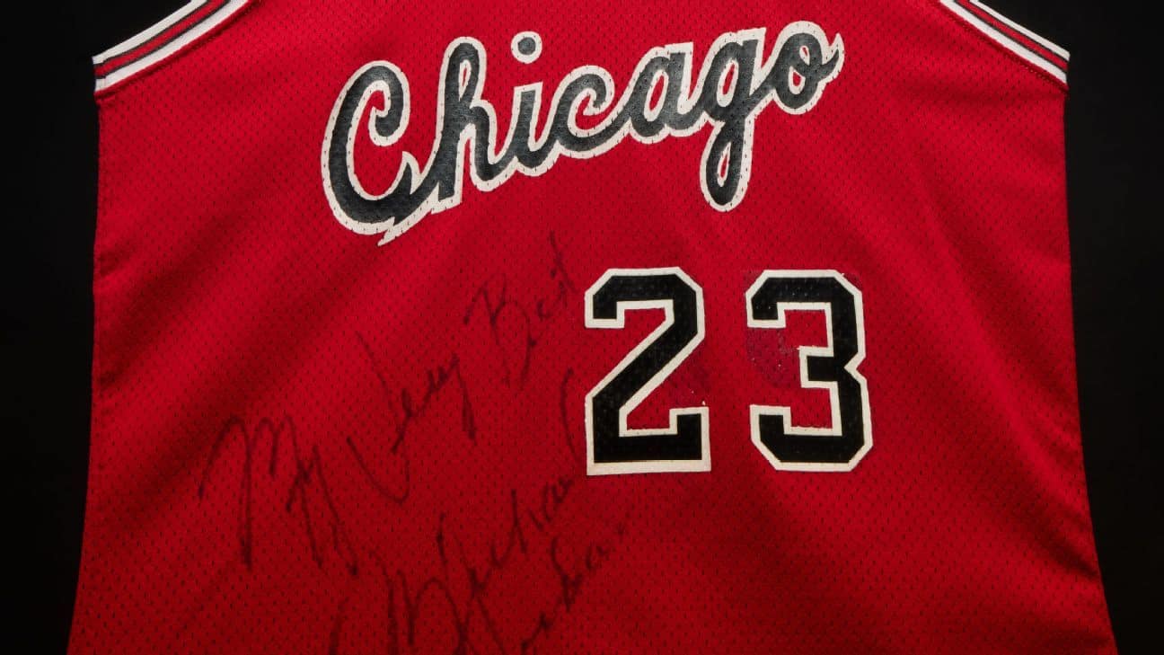 Jordan game-worn rookie jersey fetches $4.215M