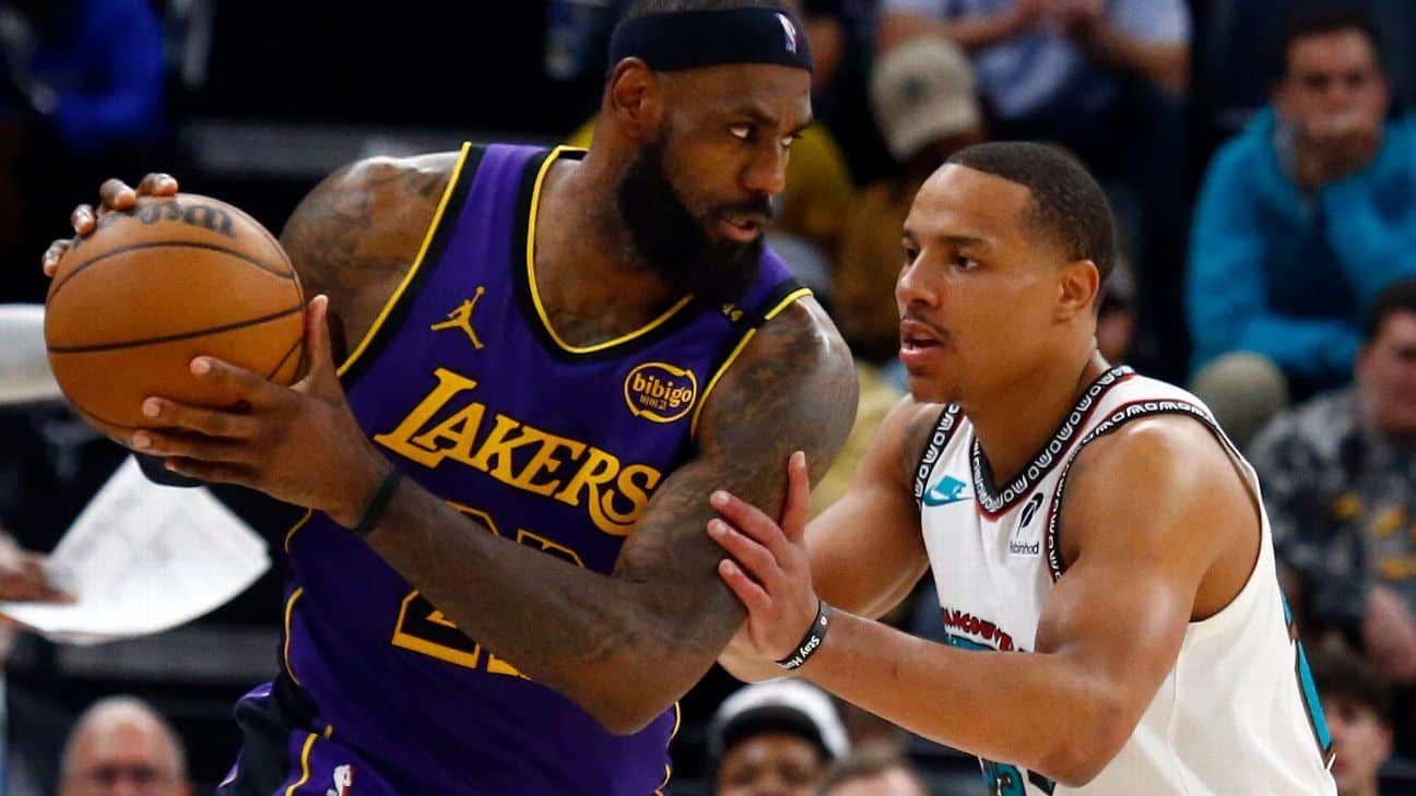 Lakers answer Redick's challenge, top Grizzlies