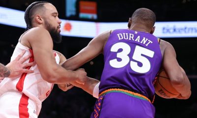 Rockets' Brooks ejected after scuffle with Durant