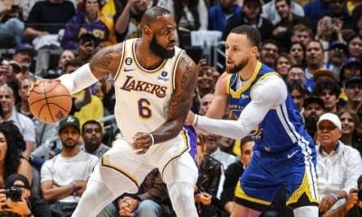 Follow live: Warriors take on Lakers with playoff stakes on the line