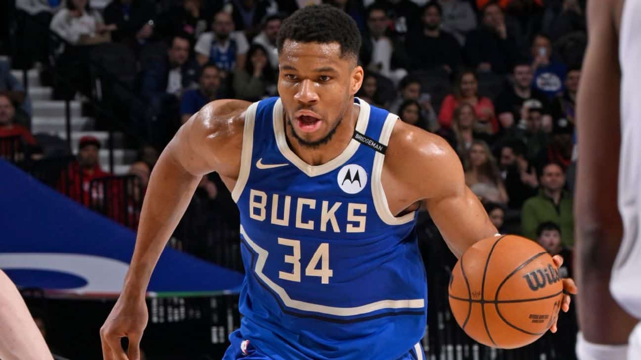 Giannis' NBA 1st of 35-17-20 keys Bucks' win
