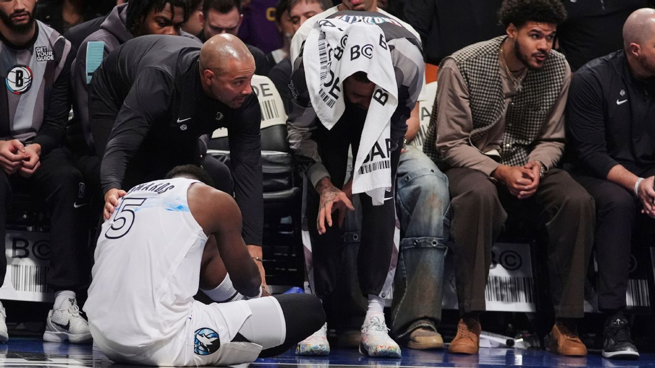 Nets coach on Ant scare: I have to move faster
