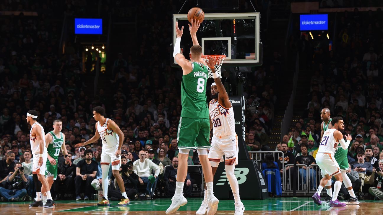 Celtics set NBA's single-season 3-point record