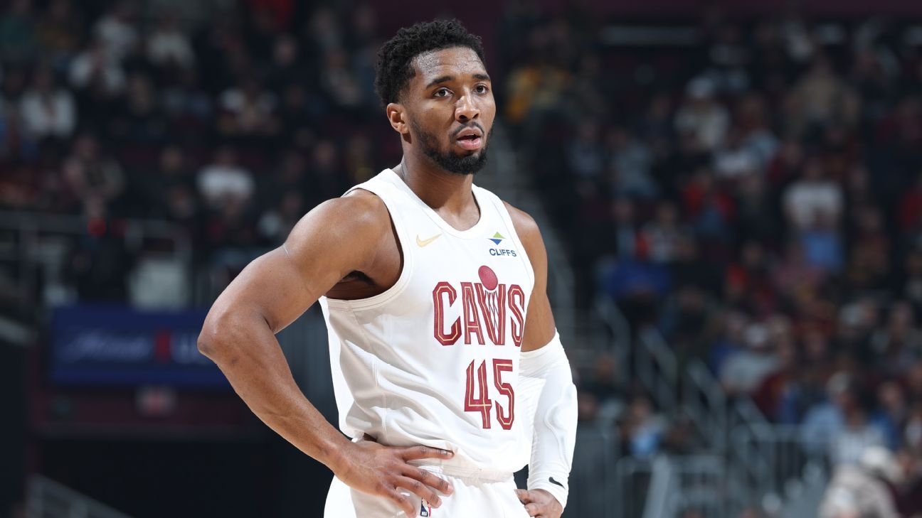 Cavs' Mitchell out vs. Bulls due to ankle sprain