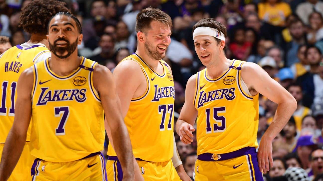 Luka likes title chances as Lakers lock up 3-seed