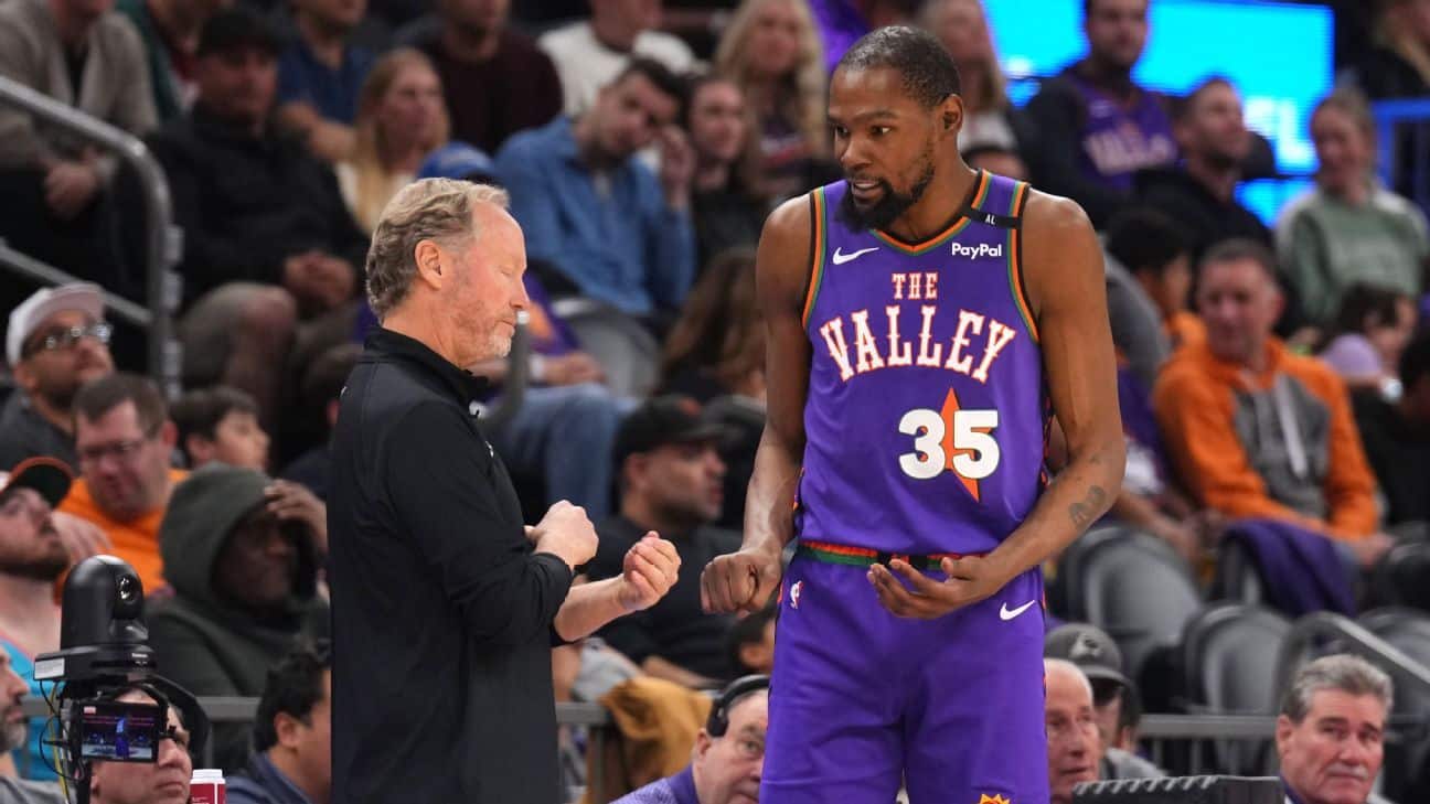 'There's no justification for this': What comes next for the flailing Suns -- and Kevin Durant