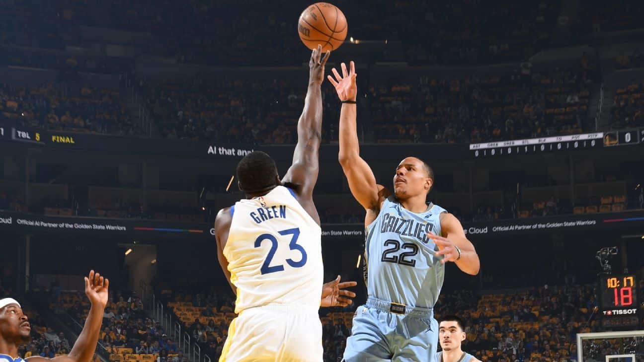 Follow live: Butler, Warriors keeping Grizzlies on edge in hunt for 7-seed