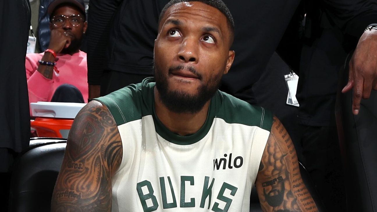 Sources: Bucks' Lillard expected back in G2 or G3
