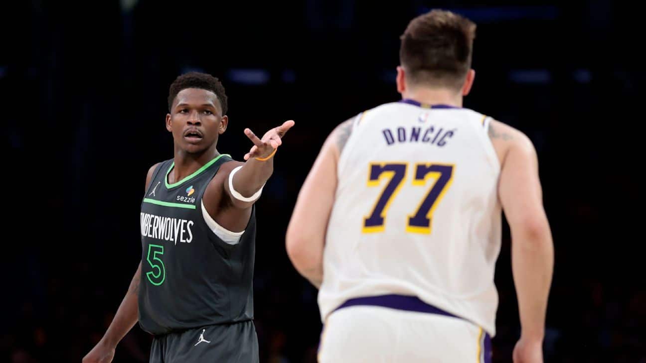 Wolves make opening statement, clobber Lakers