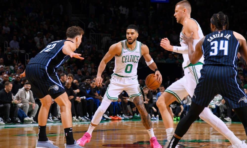 C's Tatum: X-ray on wrist negative after hard fall
