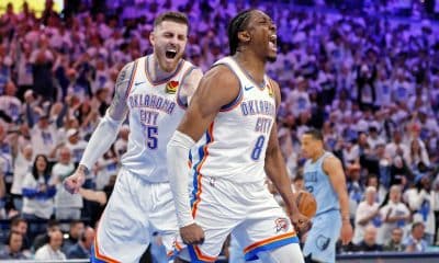 OKC sixth team to win playoff game by 50 points