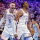 OKC sixth team to win playoff game by 50 points