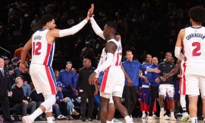 Pistons maintain 'poise,' snap record playoffs skid